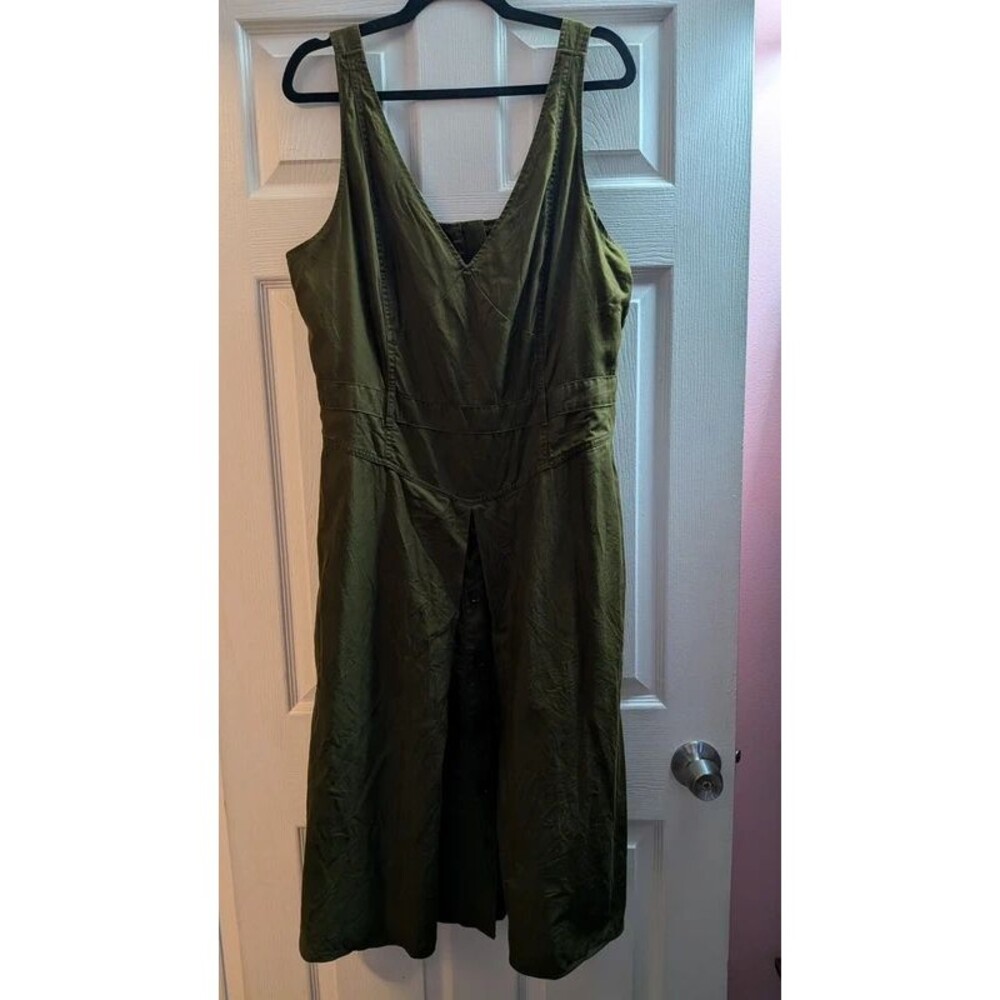 Banana Republic Army Green Dress size 18